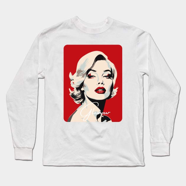 Glamour Long Sleeve T-Shirt by RoryRocket